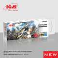 ICM Acrylic Paint Set: WWI German aviations - 6 Colours