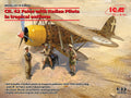 ICM 1/32 CR. 42 Falco with Italian Pilots in tropical uniform