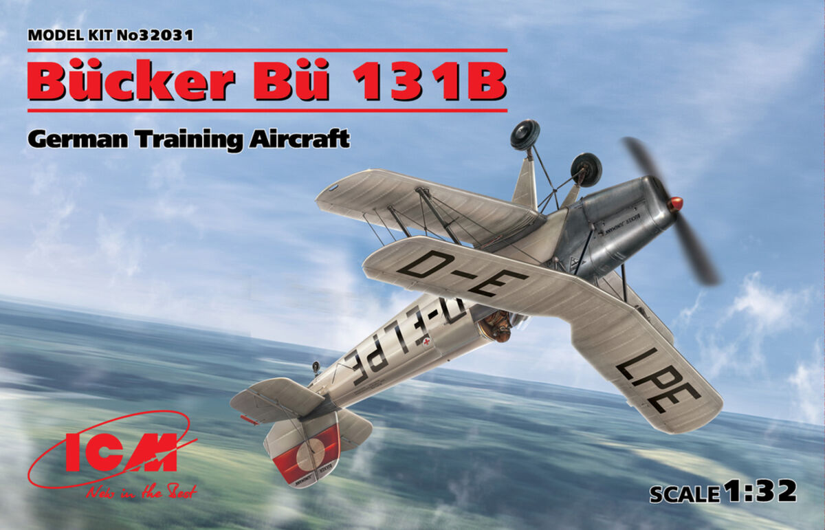 ICM 1/32 Bücker Bü 131B German Training Aircraft