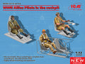 ICM 1/32 WWII Allies Pilots in the cockpit (British American
