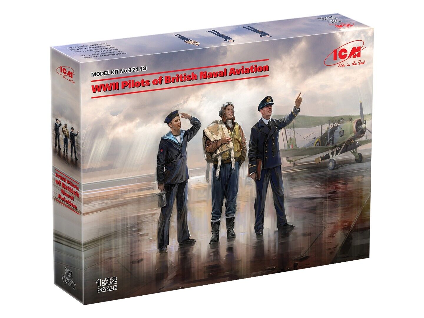 ICM 1/32 WWII Pilots of British Naval Aviation