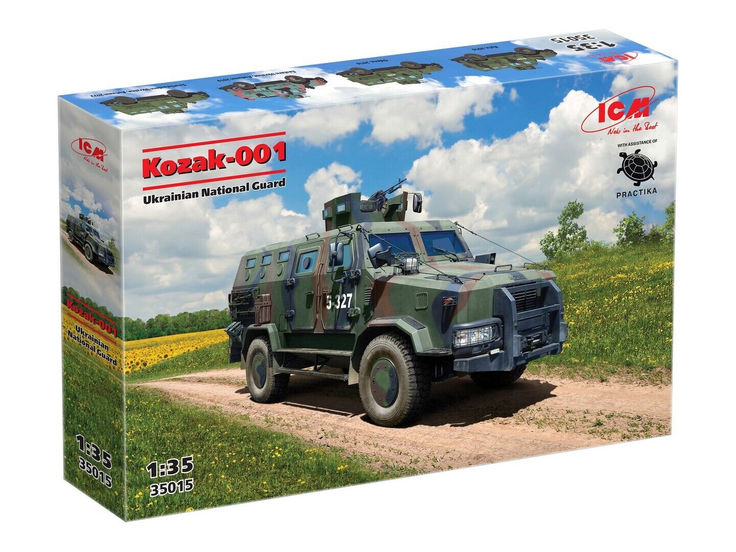 ICM 1/35 'Kozak-001' Ukrainian National Guard