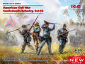 ICM 1/35 American Civil War Confederate Infantry. Set #2