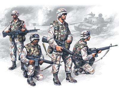 ICM 1/35 US Elite Forces in Iraq (4 Figures - 4 soldiers)