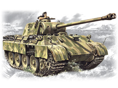 ICM 1/35 Pz.Kpfw.V Panther Ausf.D WWII German Tank