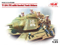 ICM 1/35 T-34-76 with Soviet Tank Riders