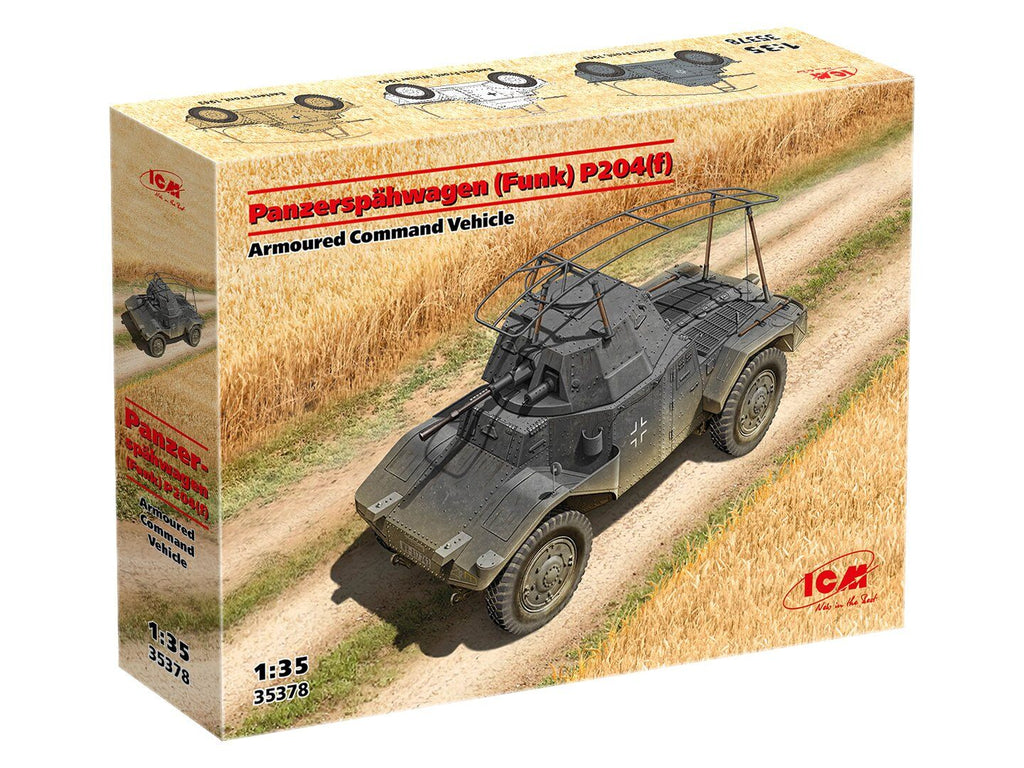 ICM 1/35 Panzerspähwagen (Funk) P204(f) Armoured Command (2)