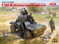 ICM 1/35 P 204 (f) with German Armoured Vehicle Crew