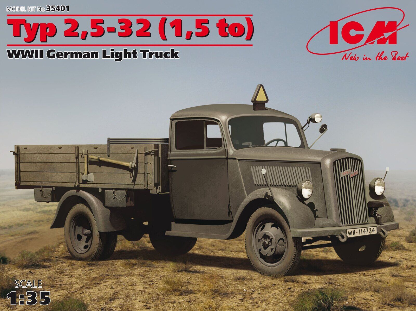 ICM 1/35 Typ 2 5-32 (1 5 to) WWII German Light Truck