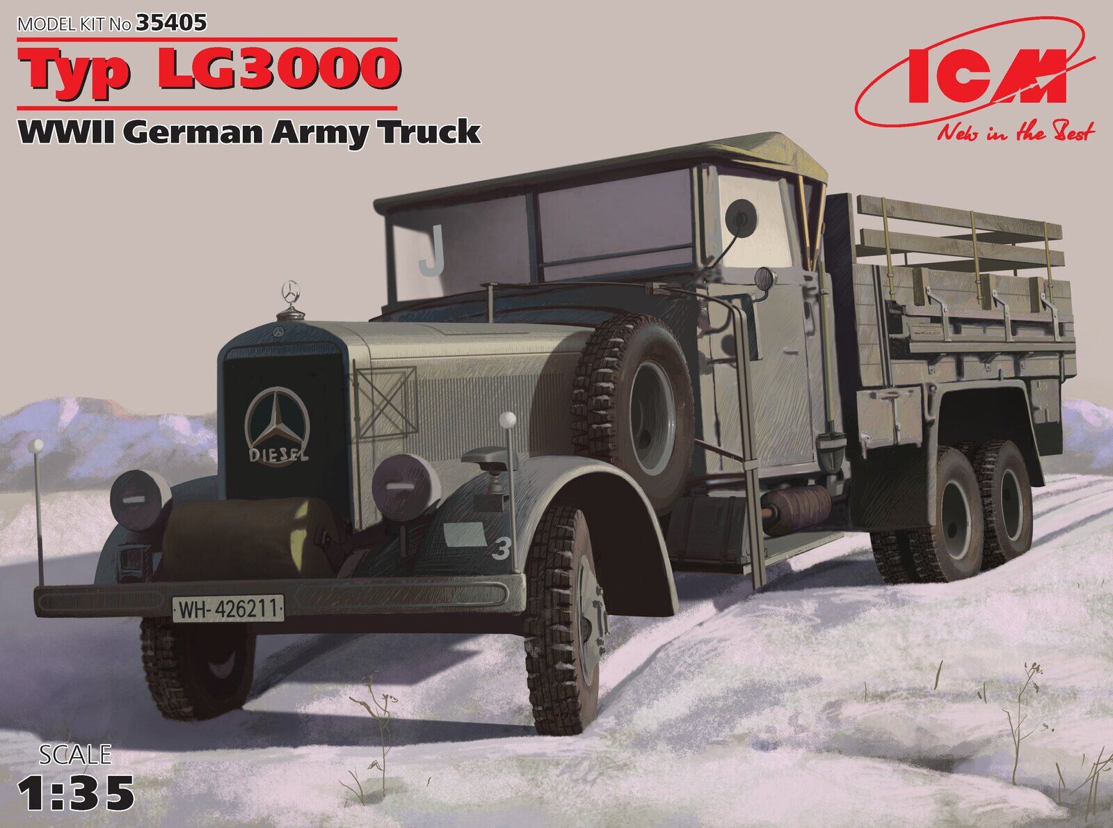 ICM 1/35 Typ LG3000 WWII German Army Truck