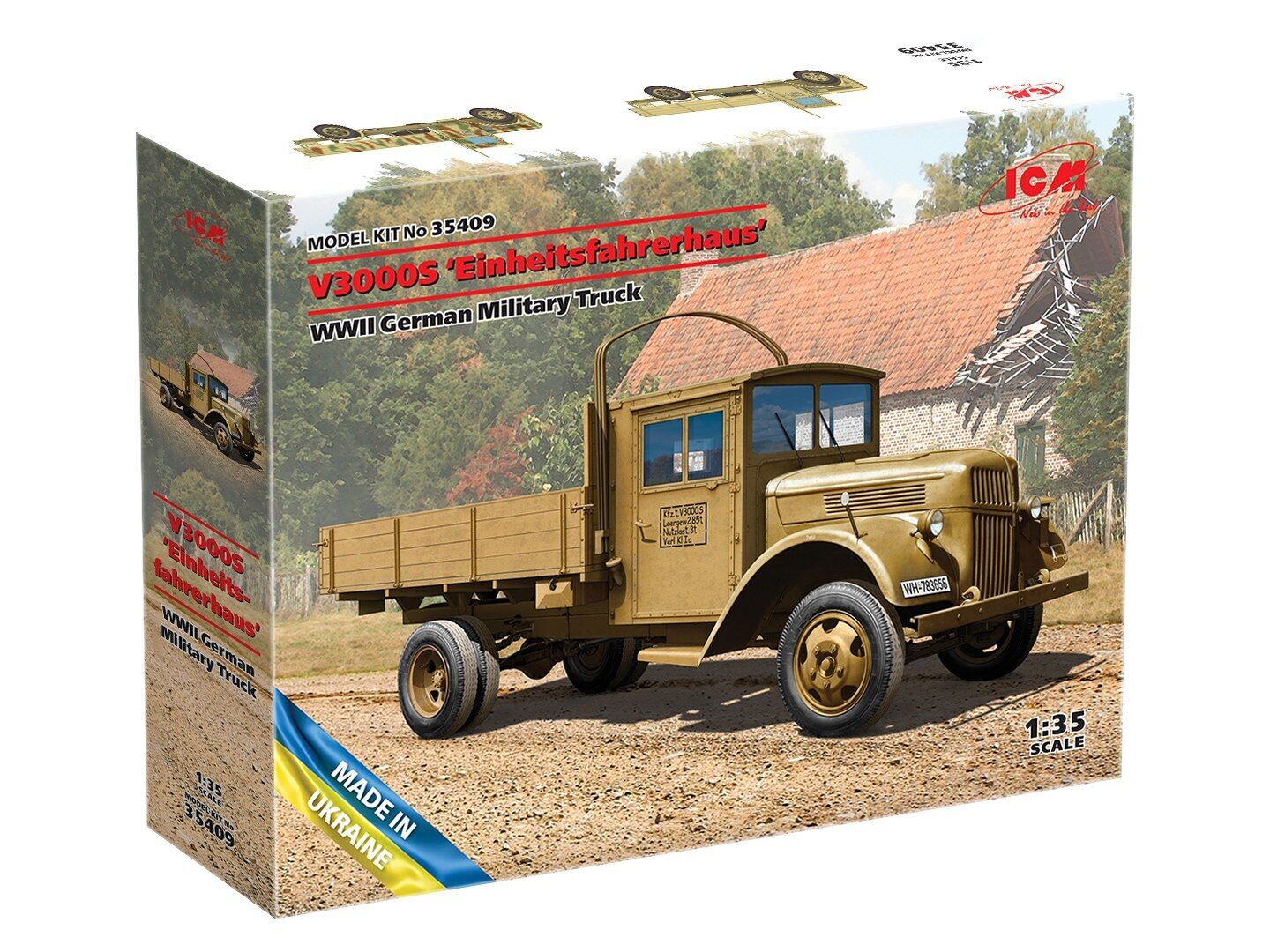 ICM 1/35 V3000S 'Einheitsfahrerhaus' WWII German Military