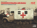 ICM 1/35 V3000S/SS M Maultier with Shelter WWII German Truck