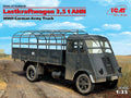 ICM 1/35 Lastkraftwagen 3 5 t AHN WWII German Army Truck