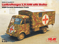 ICM 1/35 Lastkraftwagen 3 5 t AHN with Shelter WWII German