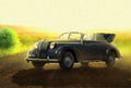 ICM 1/35 Admiral Cabriolet WWII German Staff Car with Figures