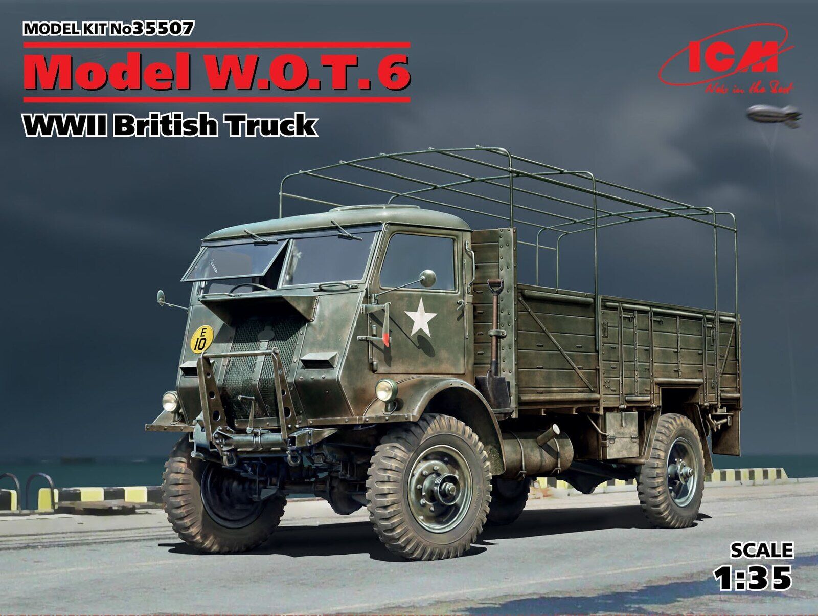 ICM 1/35 Model W.O.T. 6 WWII British Truck