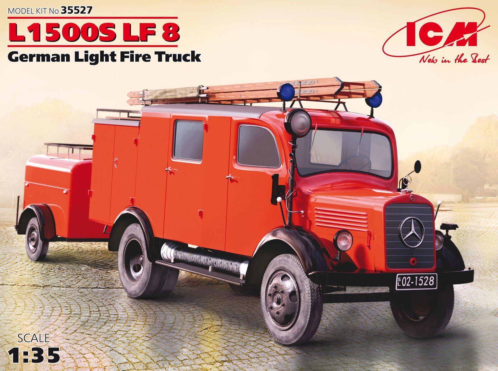 ICM 1/35 L1500S LF 8 German Light Fire Truck