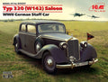 ICM 1/35 Typ 320 (W142) Saloon WWII German Staff Car