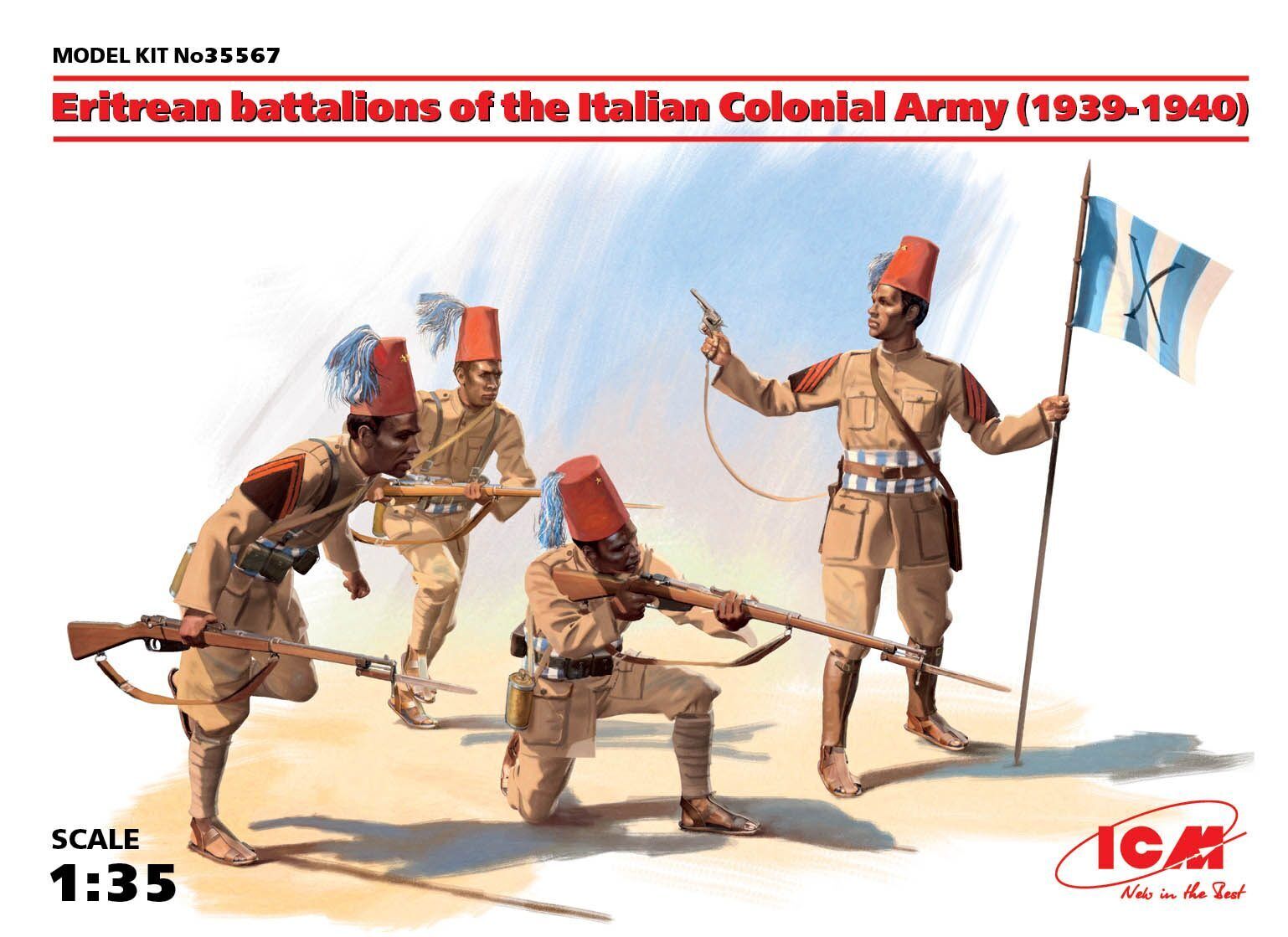 ICM 1/35 Eritrean battalions of the Italian ?olonial Army