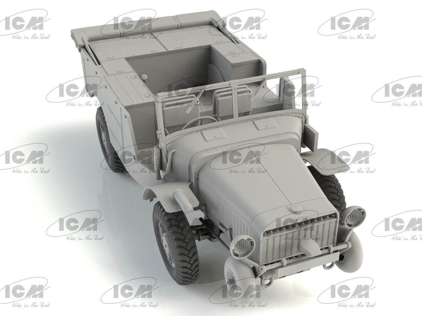 ICM 1/35 Laffly (f) typ V15T WWII German military vehicle