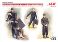 ICM 1/35 German Armoured Vehicle Crew (1941-1942) (4 Figures