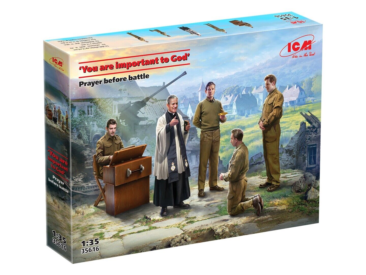 ICM 1/35 'You are important to God' Prayer Before Battle