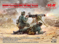 ICM 1/35 WWII German MG08 MG Team (2 Figures)