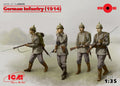 ICM 1/35 German Infantry (1914) (4 Figures)