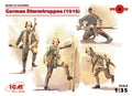 ICM 1/35 German Sturmtruppen (1918) (4 Figures)