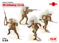 ICM 1/35 US Infantry (1918) (4 Figures)