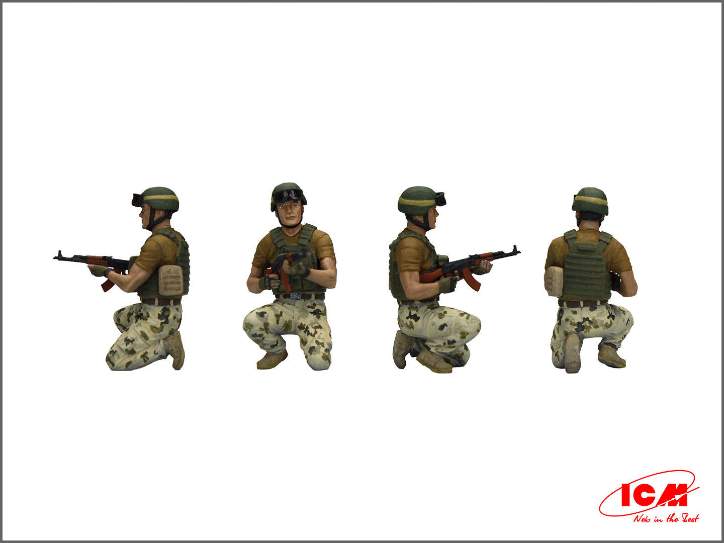 ICM 1/35 The crew of "Stugna-P" anti-tank complex