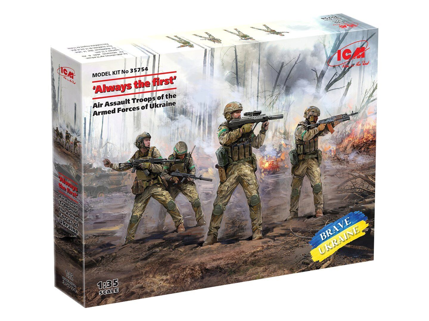ICM 1/35 "Always the first" Air Assault Troops of the Armed