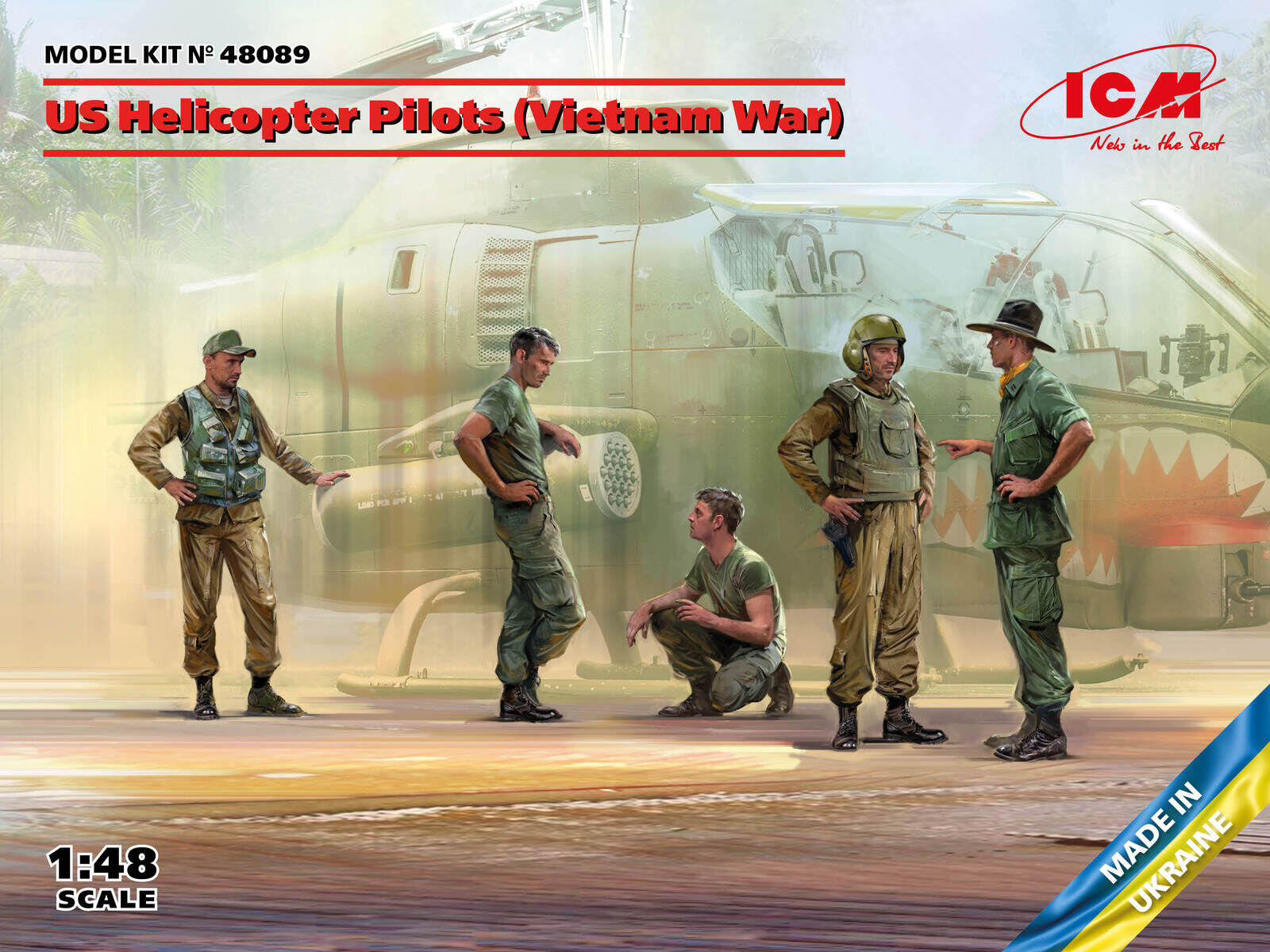 ICM 1/48 US Helicopter Pilots (Vietnam War)