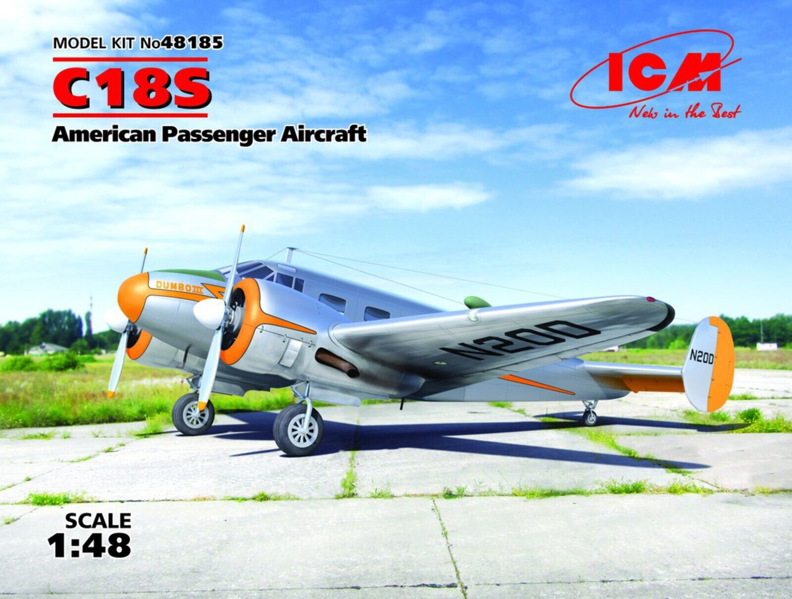 ICM 1/48 C18S American Passenger Aircraft