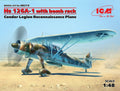 ICM 1/48 Hs 126A-1 with bomb rack Condor Legion