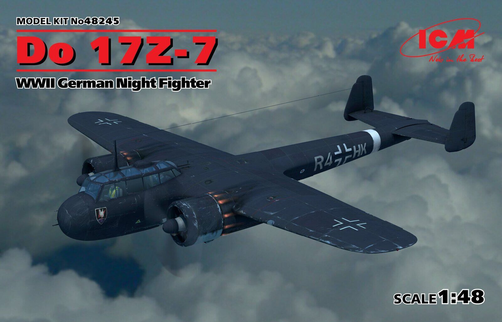 ICM 1/48 Do 17Z-7 WWII German Night Fighter