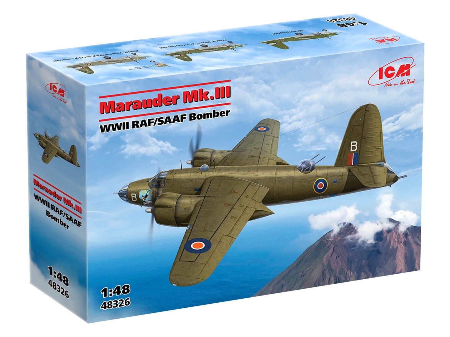 ICM 1/48 Marauder Mk.III WWII RAF/SAAF Bomber (2)