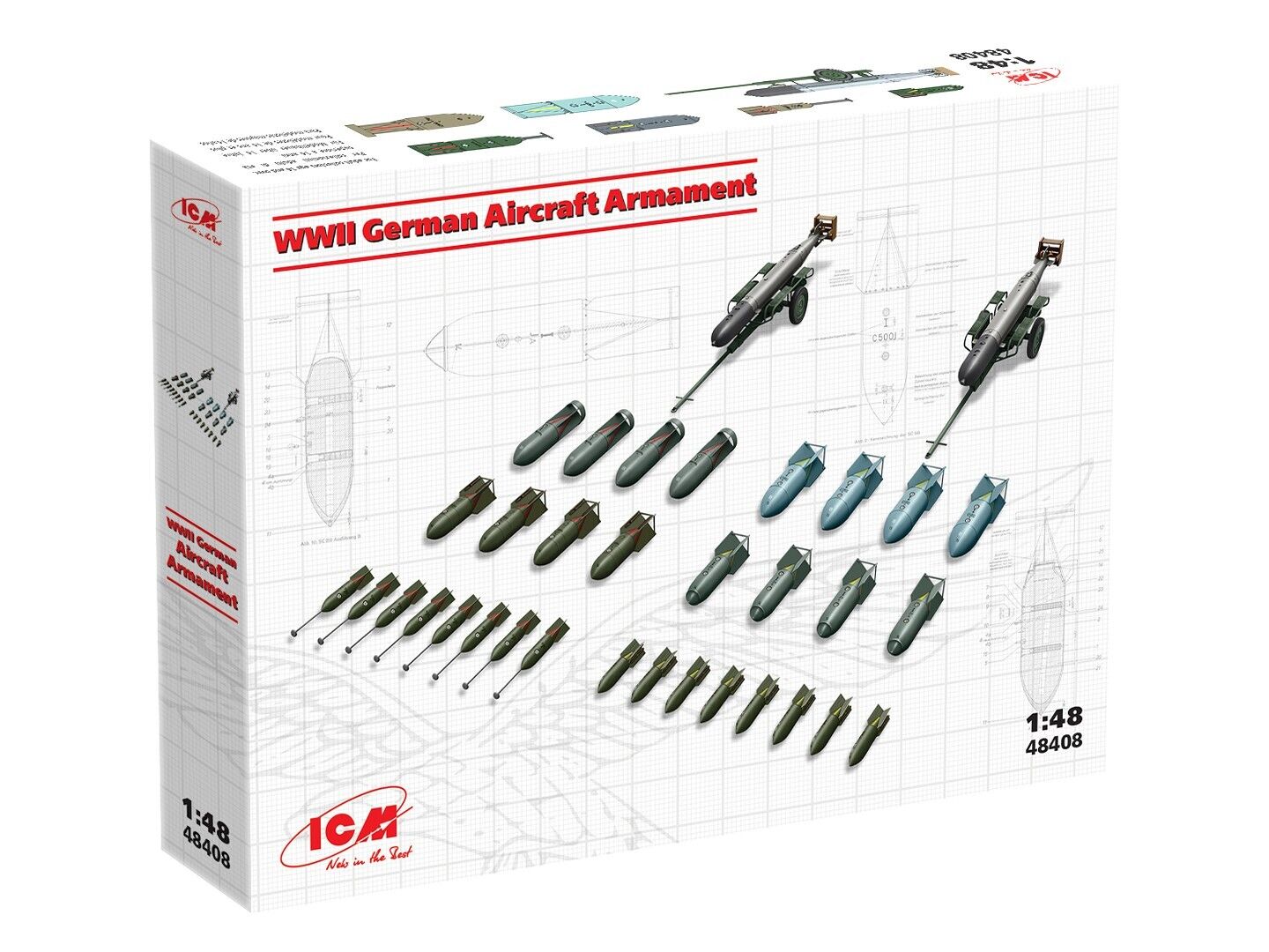 ICM 1/48 WWII German Aircraft Armament