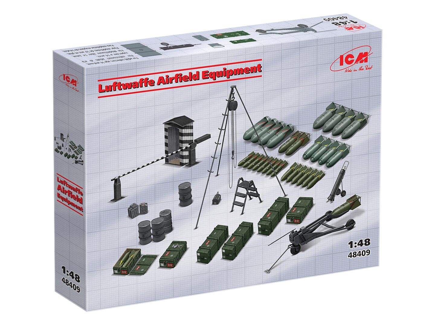 ICM 1/48 LW Airfield Equipment (2)