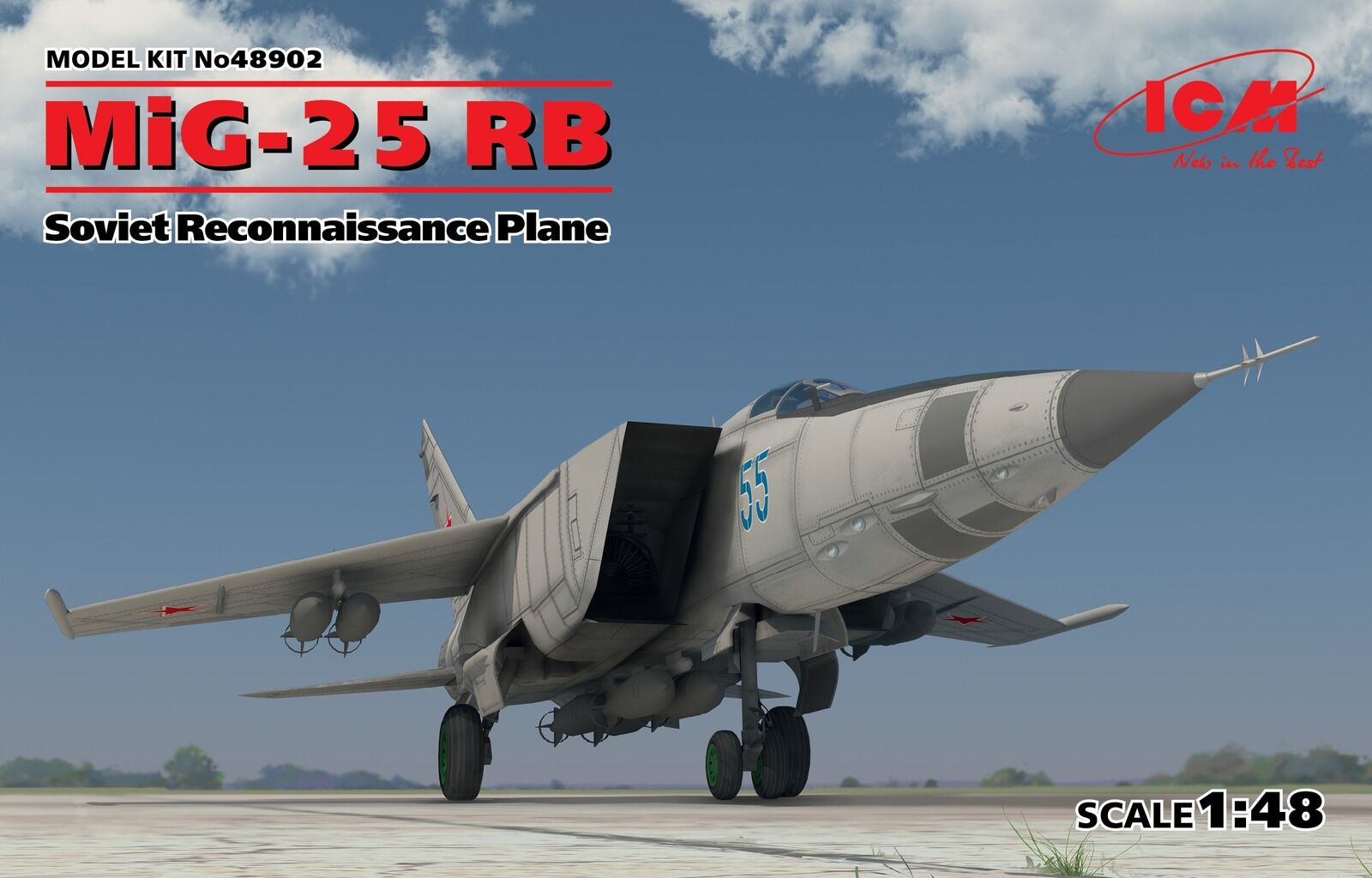 ICM 1/48 MiG-25 RB Soviet Reconnaissance Plane