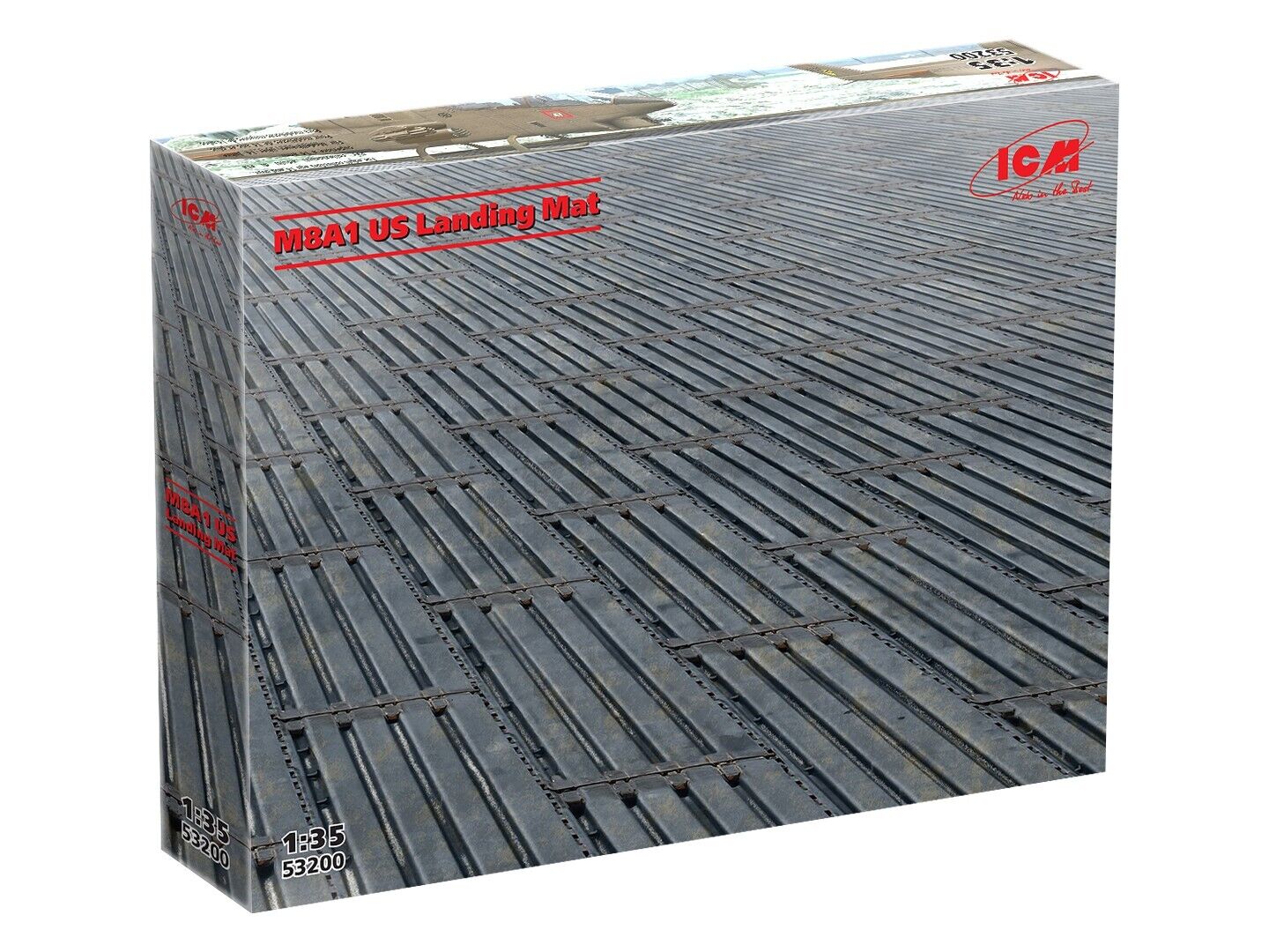 ICM 1/35 M8A1 US Landing Mat (210?336 mm)
