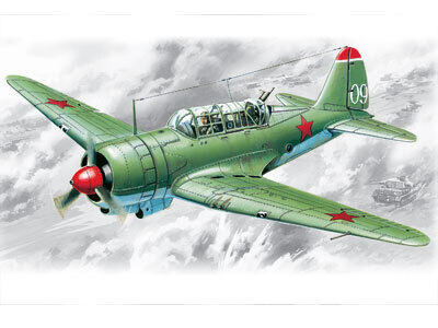 ICM 1/72 Su-2 WWII Soviet Light Bomber