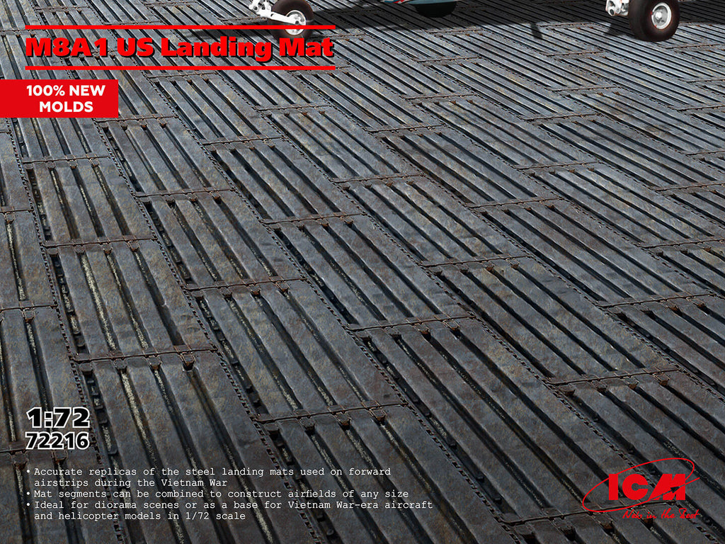 ICM 1/72 M8A1 US Landing Mat