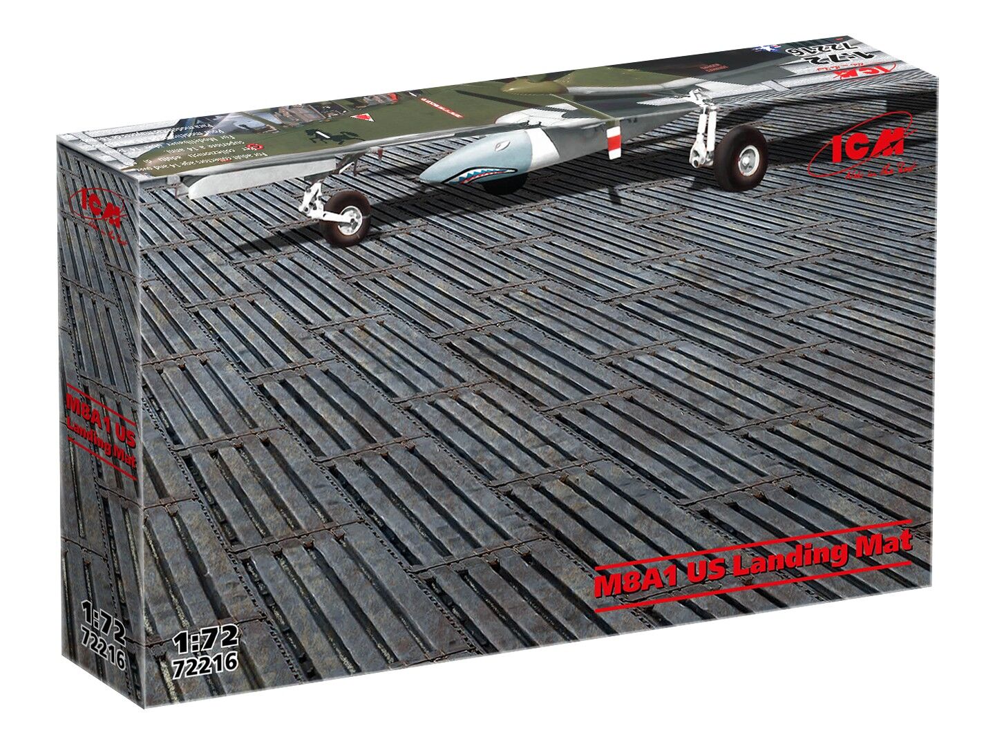 ICM 1/72 M8A1 US Landing Mat (2)