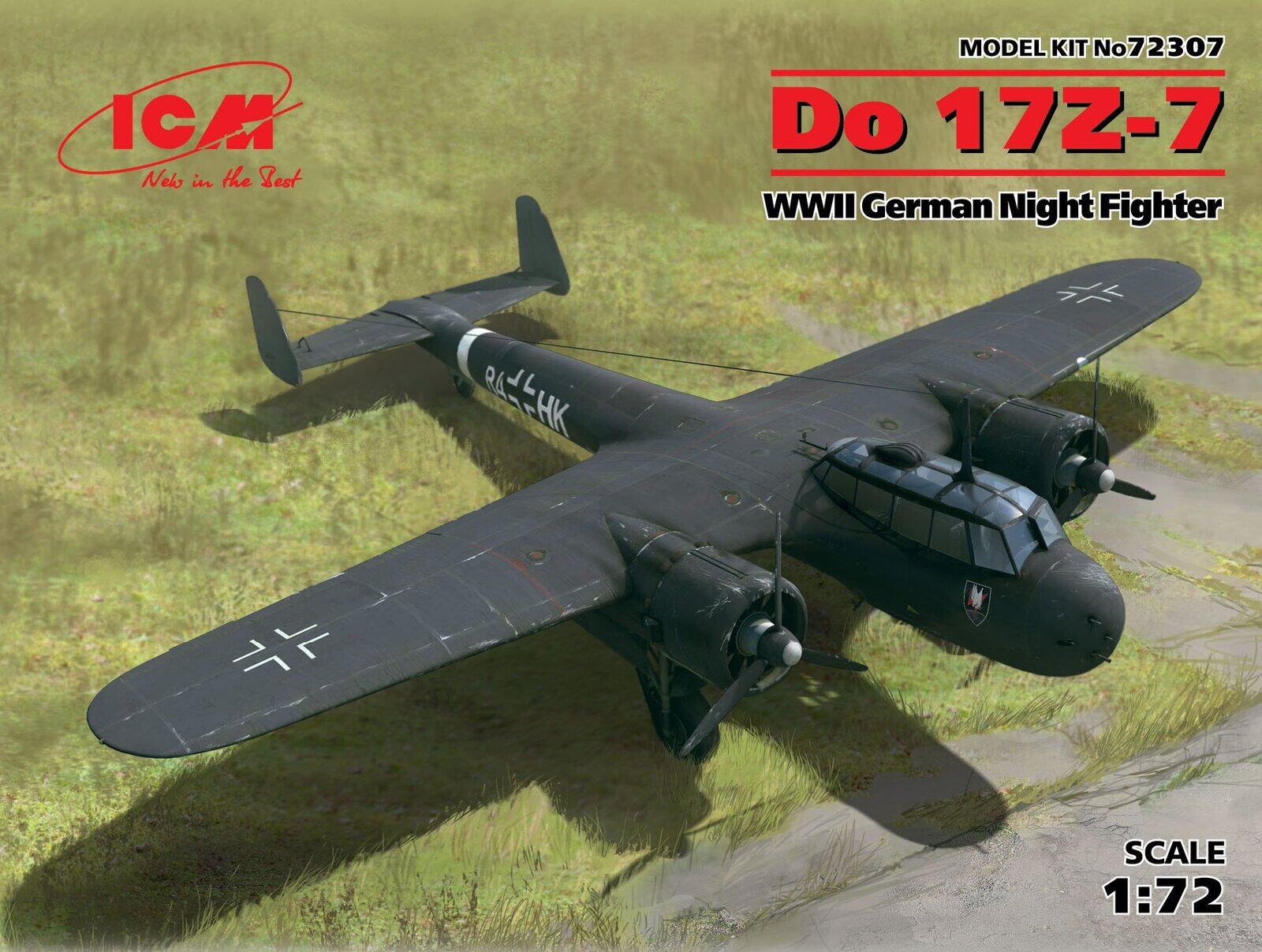 ICM 1/72 Do 17Z-7 WWII German Night Fighter