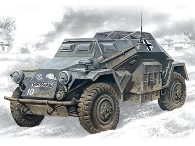 ICM 1/72 Sd.Kfz.260 German Radio Communication Vehicle