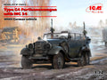 ICM 1/72 Type G4 Partisanenwagen with MG 34 WWII German