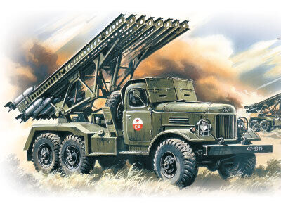 ICM 1/72 BM-13-16 “Katiusha” Mult. Launch Rocket System on