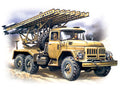 ICM 1/72 BM-13-16 Multiple Launch Rocket System on ZiL-131