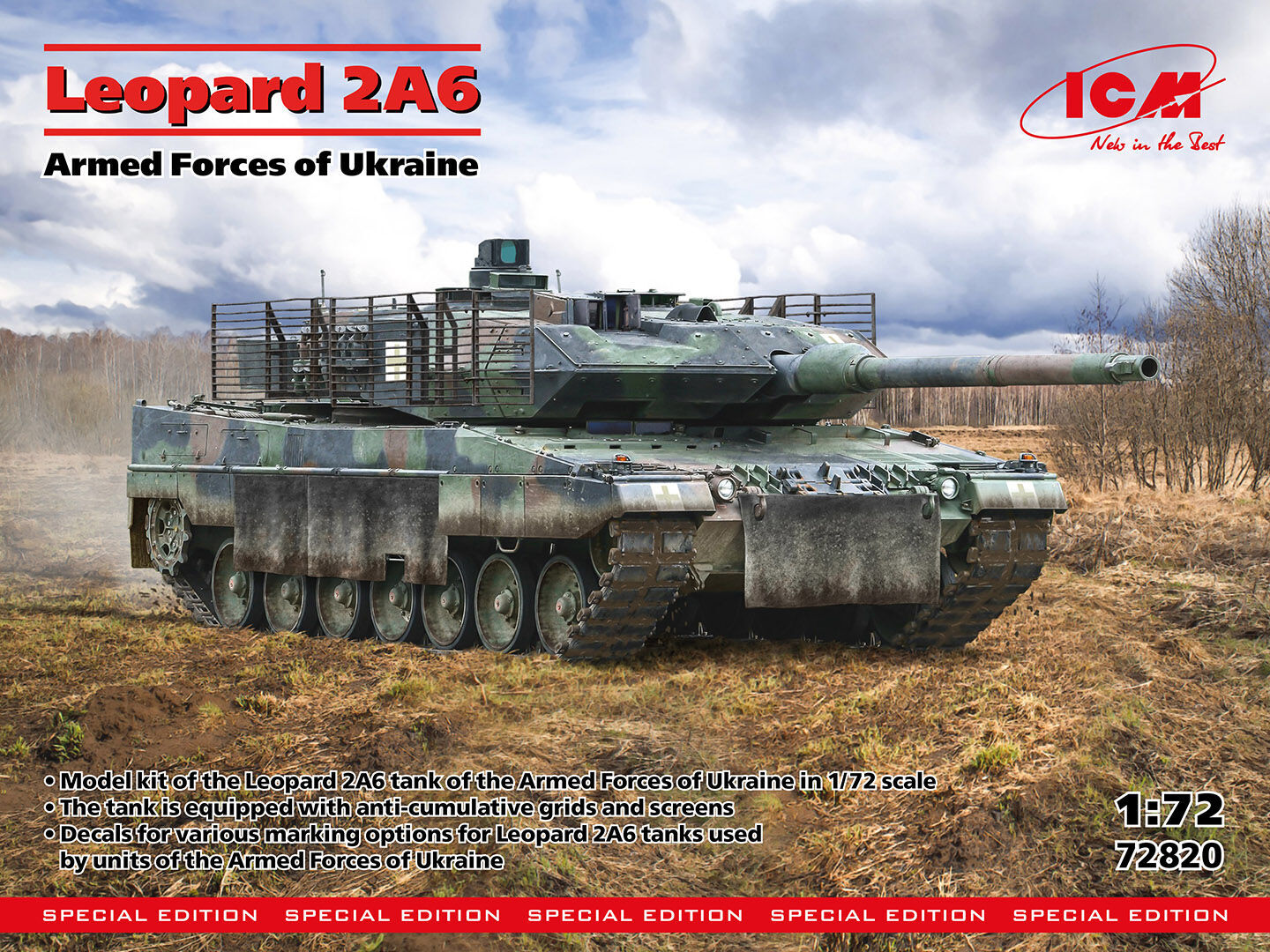 ICM 1/72 Leopard 2A6 Armed Forces of Ukraine